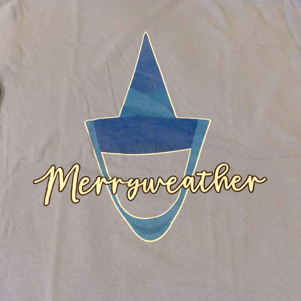 Disney Sleeping Beauty Merryweather fairy blue t-shirt